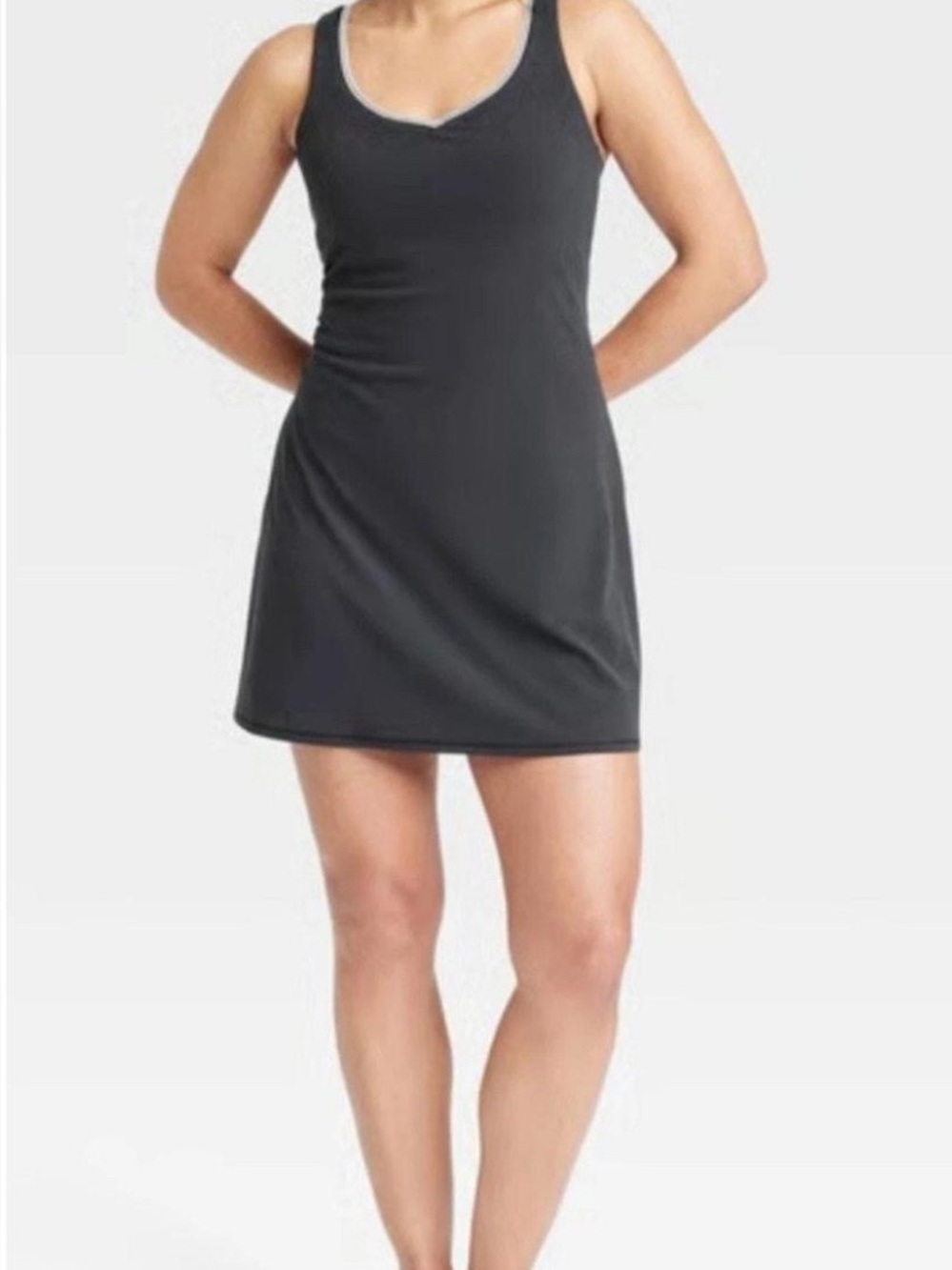 All in Motion Women's Everyday Soft Active Dress Medium In Black New